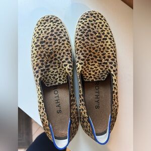 Rothy's Animal Print Slip-On Sneakers